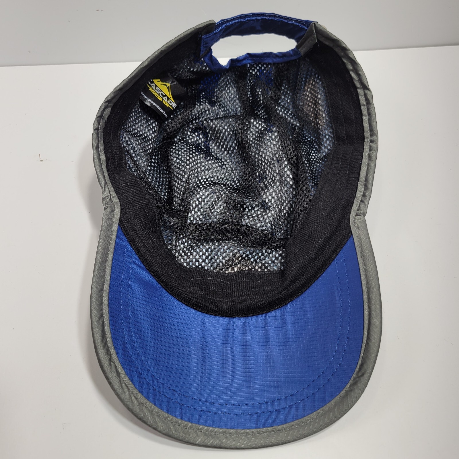 Cascade Mountain Tech Hat Cap Strapback Blue Chec… - image 7