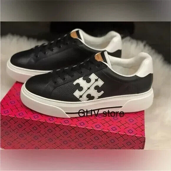 Tory Burch Signature Color Block Platform Leather Sneaker Tory Burch Signature Color Block Platform Leather Sneaker