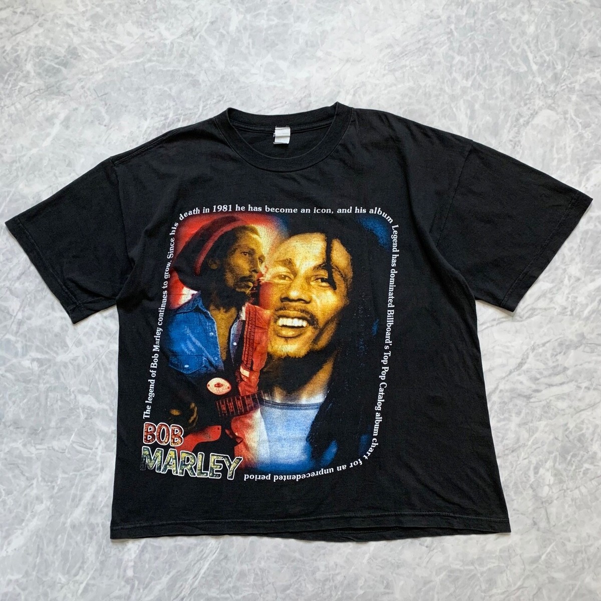 VTG 90S BOB MARLEY MUSIC RAP TEE STYLE T-SHIRT SIZE XXL / 2XL | eBay