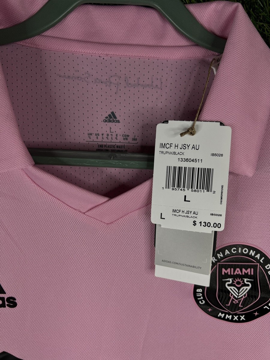 Adidas Inter Miami CF 2022/23 Home Match Jersey Pink Men's Size