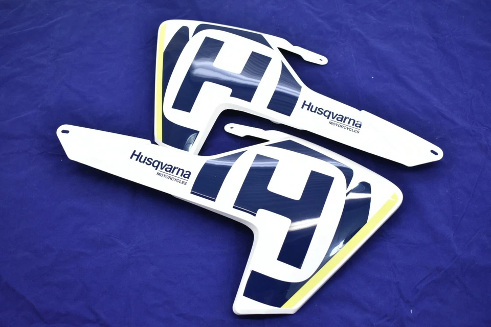 Radiator Shroud Set 2018 125-450 TC FC FS FX Models New Husqvarna Spoiler #L268 Foto 3 de 4