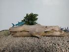 driftwood aquarium fish & reptiles lg 6x23" natural basking log decor