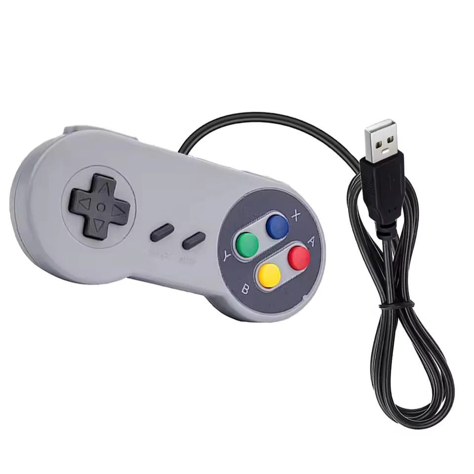 Manette De Jeux USB Classique Compatible SNES Pour PC Windows Et Raspberry Pi - Photo 4/4