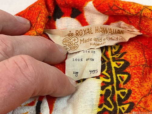 Royal Hawaiian Creations Traditional Shirt & Shorts Set Boys Youth Size 8 Excel - Picture 5 of 7