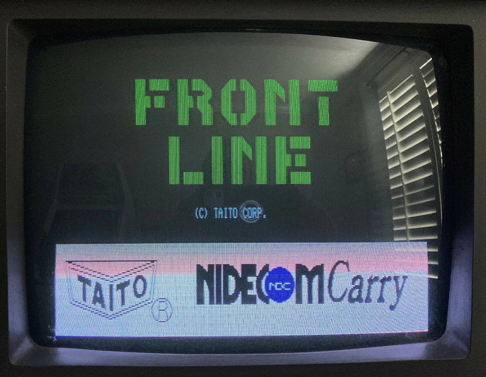 Rare Front Line Taito Japanese FM-7 / 77 computer game. Boxed, tested, works! - Image 4 of 4