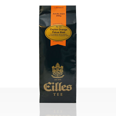 EILLES Tee Ceylon Orange Pekoe Blatt Nr. 33, 250g loser Tee