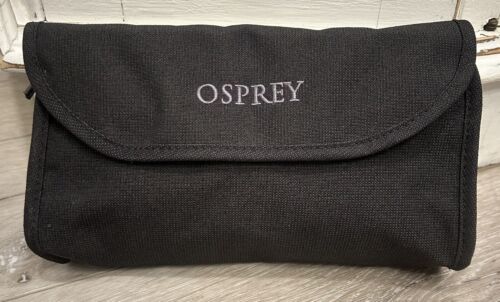 Osprey Sunglass Toiletries Make Up Traveler Bag Pouch Zip Pockets - Picture 1 of 8