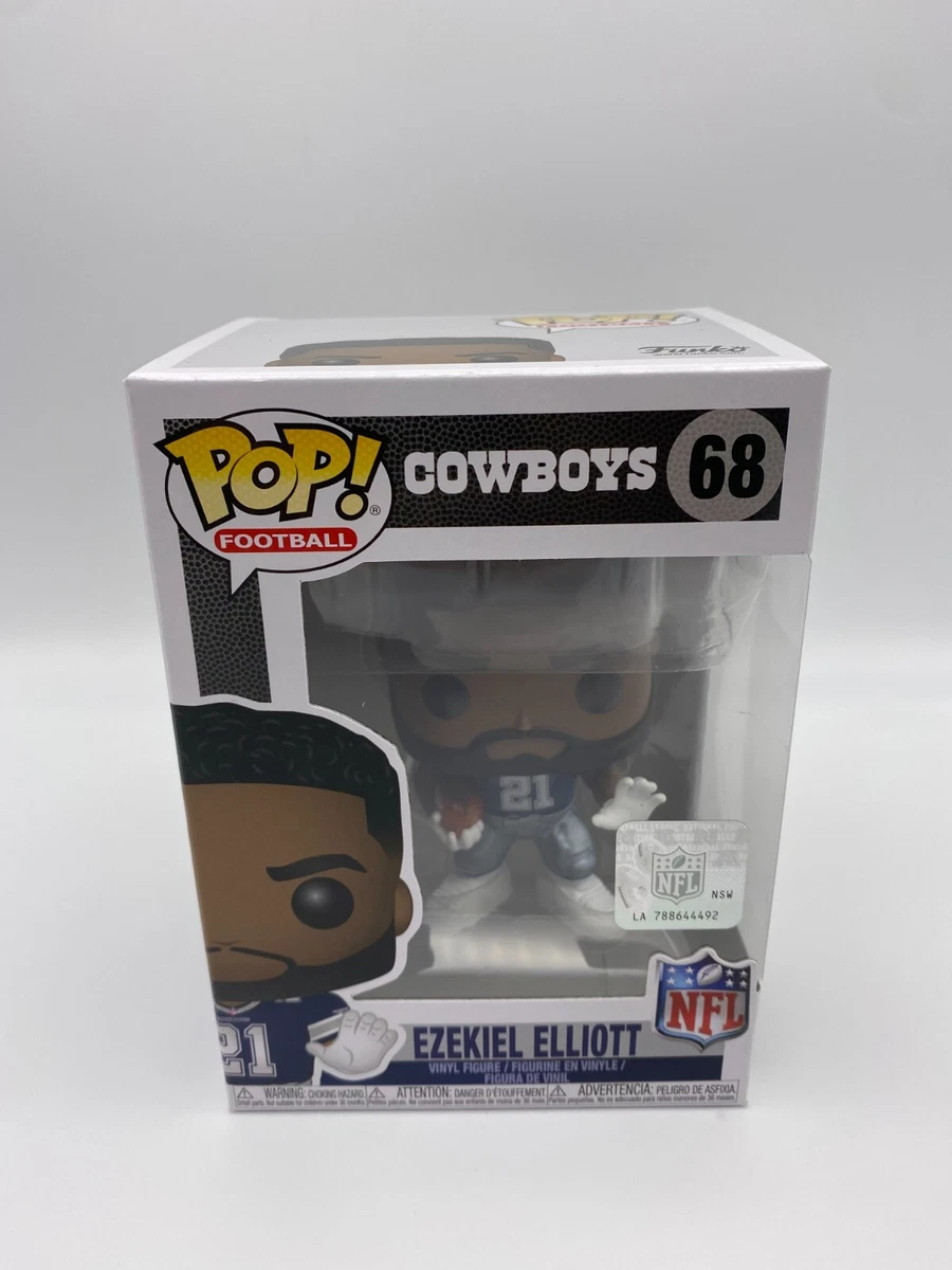 Funko POP Football Rugby Star Ezkiel Elliott #68 Action figures Collection  Model Toys for Children Gift