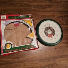 Vintage Musical Christmas Carols Clock Mark Feldstein Works But Quiet With Box