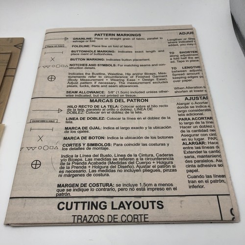 Mccalls Sewing Pattern Retro Apron Pot Holder M6255 Adult SML Child 3 - 8 Uncut - Picture 9 of 11