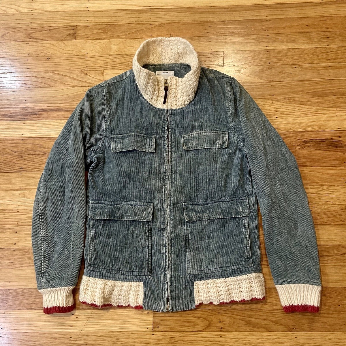 visvim/REDWOOD KNIT COLLAR JKT
