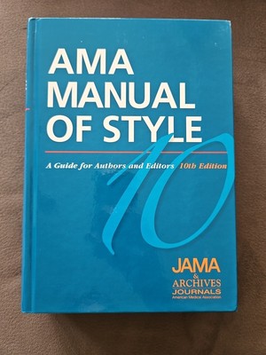 AMA Manual of Style : A Guide for Authors and Editors by Jama Network  JAMA...