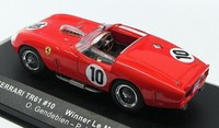 Ferrari TR61 #10 Win Le Mans 1961 Gendebien Hill Ixo LM1961 1:43 24 Heures