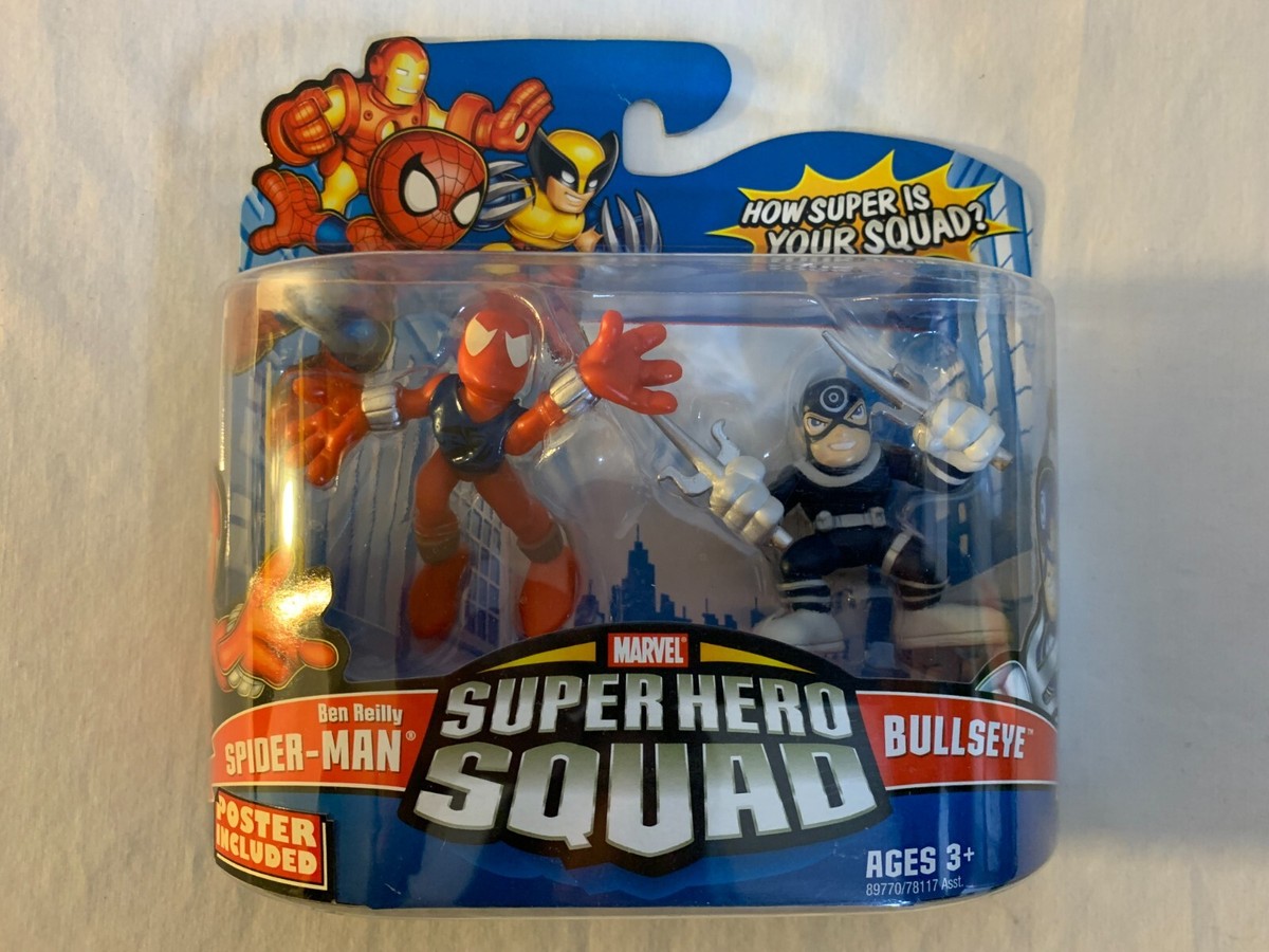 Marvel Super Hero Squad Ben Reilly Spider-Man & Bullseye - Hasbro