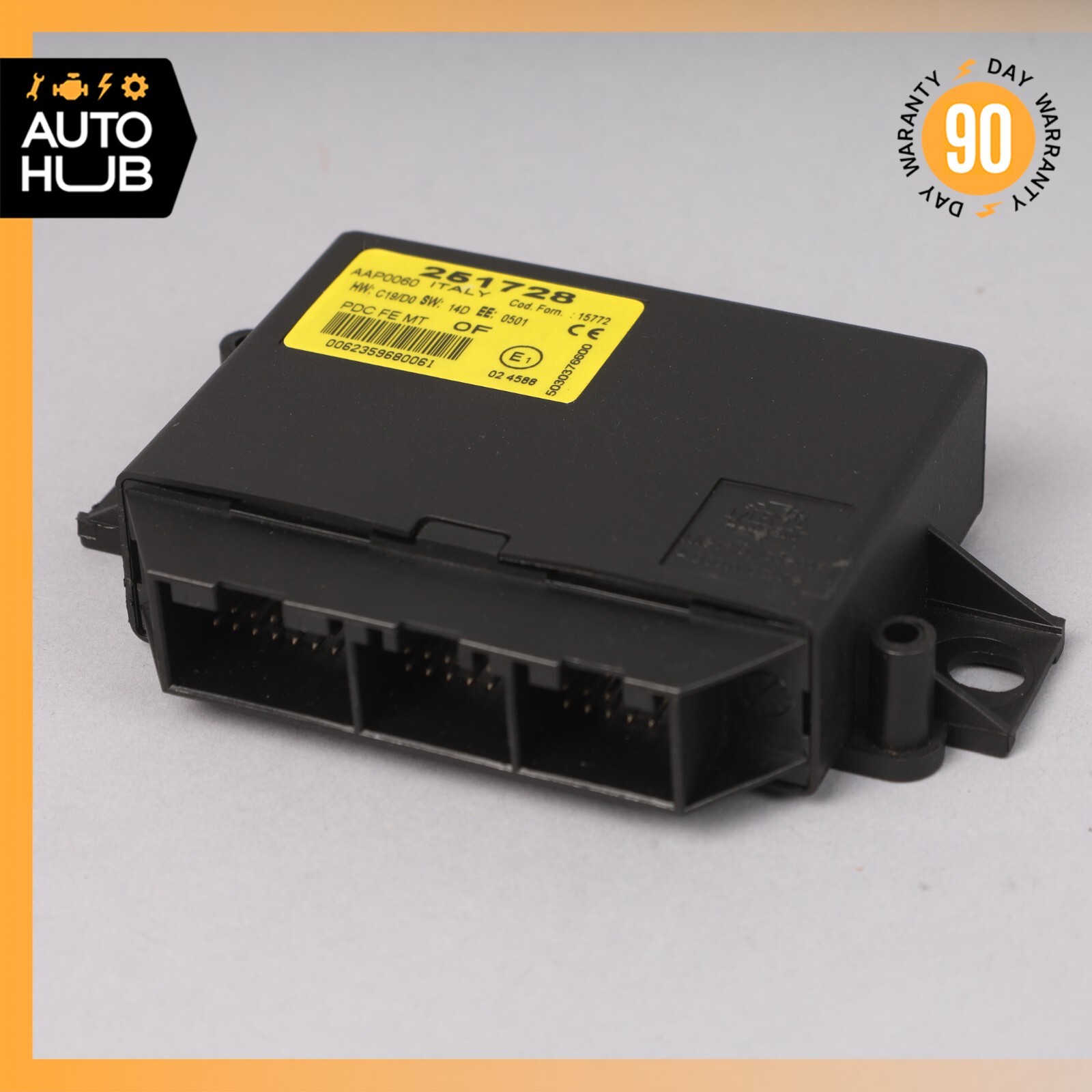 08-19 Maserati Quattroporte M139 Park Parking Assist Control Module OEM