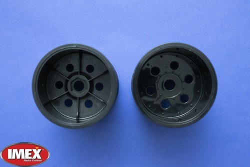 IMEX Diamond 17mm Black Rims (1 pair) - Picture 2 of 4