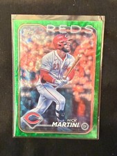 2024 Topps Update Series - Green Crackle Foilboard #US318 Nick Martini /499