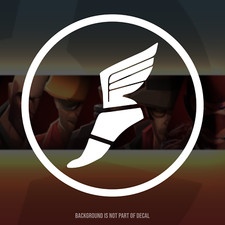 Team Fortress 2 Scout Vinyl Decal Sticker