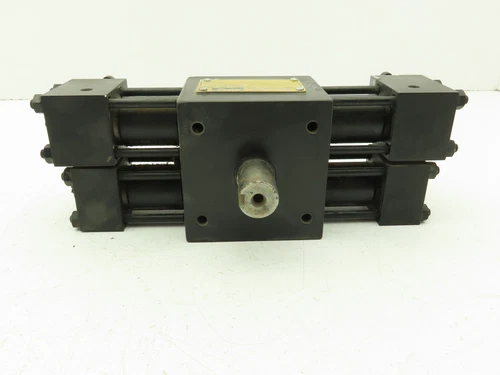 Parker HTR1.8-1804-AB15-A119  2-Rack Hydraulic Rotary Actuator 180° 1800 Lb-In