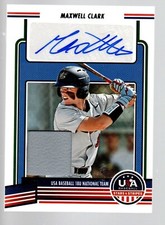 2023 USA Stars & Stripes 18U NT Auto Materials Blue Ink #18U-MC Maxwell Clark