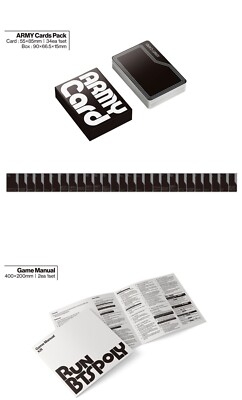 BTS - RUN BTS POLY HIGHLIGHT PACKAGE Photo Card K-pop Book Boy