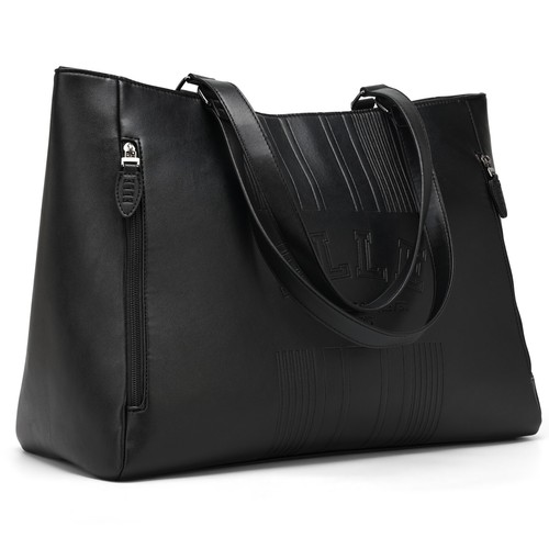 ELLE Roamer 24L Vegan Leather Weekender Tote Bag - Picture 9 of 17
