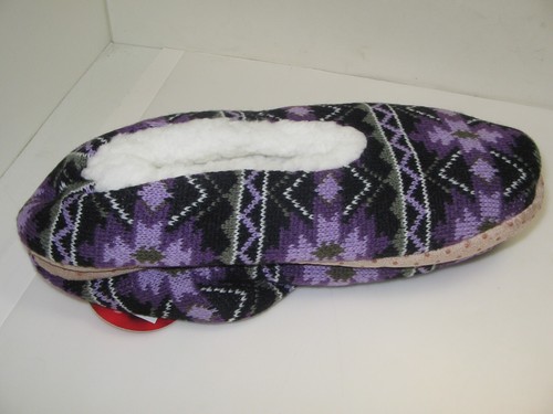 SONOMA Fairisle Zapatillas Mujer Zapatos Sin Cordones Multicolor Tejidos Talla S-M NUEVOS - Imagen 4 de 6