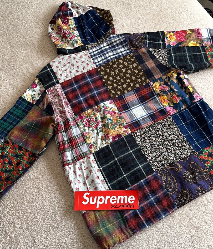 (L) SUPREME PATCHWORK ANORAK MULTI SIZE LARGE VER… - image 9