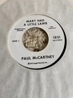 Test Pressing DJ WLP Promo 45 Rare Paul McCartney Mary Had a Little Lamb Beatles