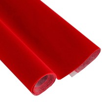 14.5"x78.7" Self Adhesive Velvet Drawer Liner Roll Felt Fabric Velvet Flockin...