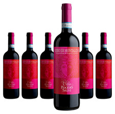 6 x Rosso di Montalcino DOC 'Villa Poggio Salvi' – 2024