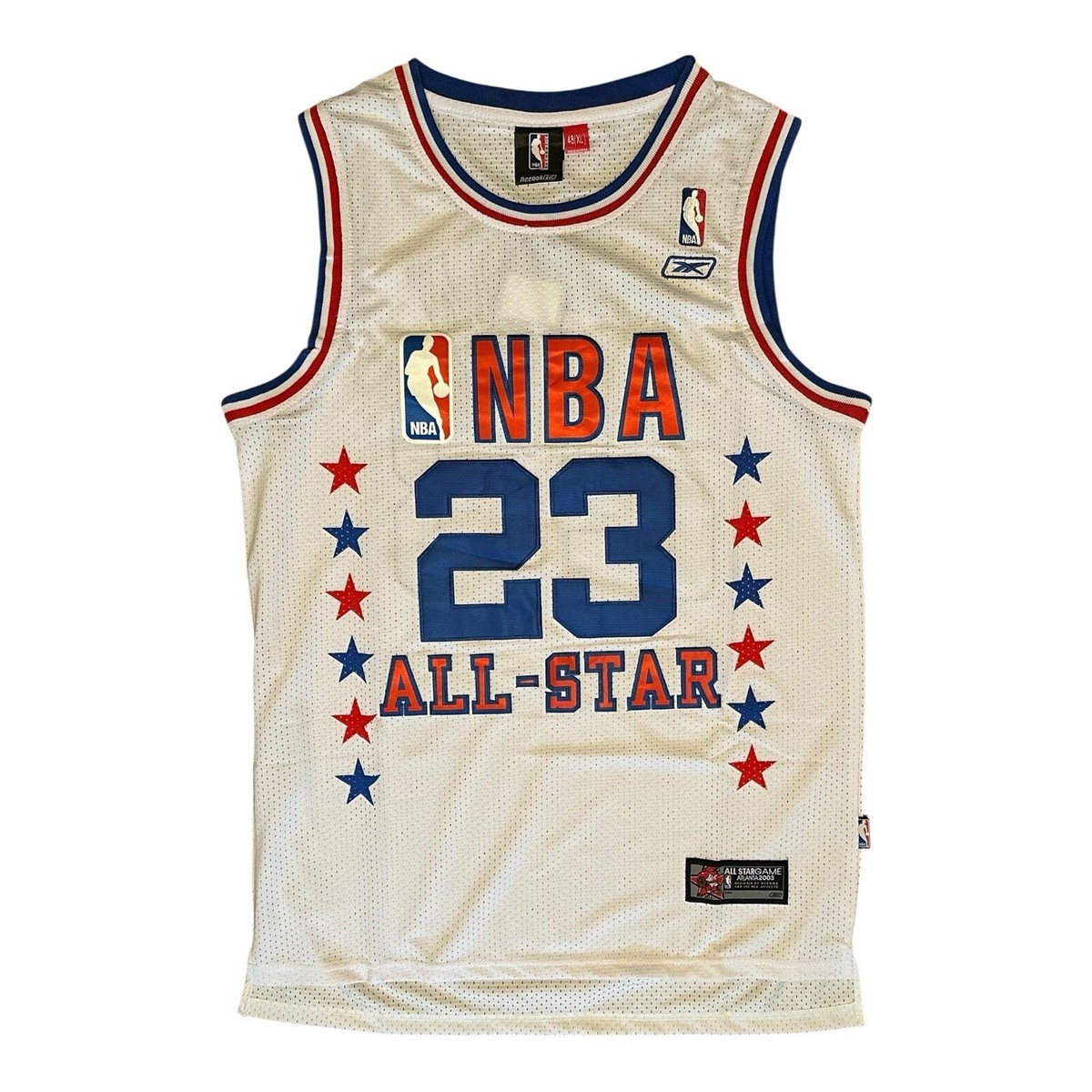 Reebok Jordan All Star 2003 2003 Nba Nba All Star Jersey White