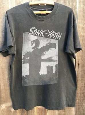 Vtg 80s SONIC YOUTH BAD MOON RISING Tour Anthrazit Unisex T-Shirt WA490