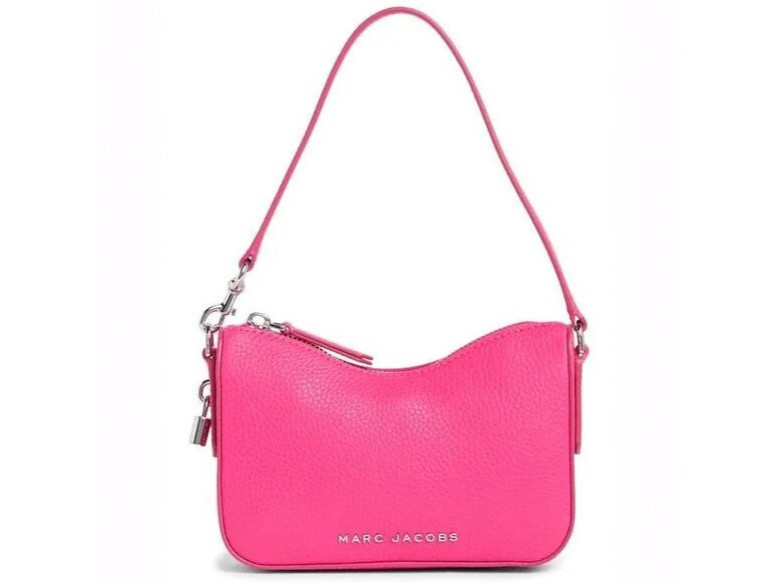 Bolso de Hombro Marc Jacobs Drifter MINI Cuero Rosa Caramelo Nuevo con Etiquetas