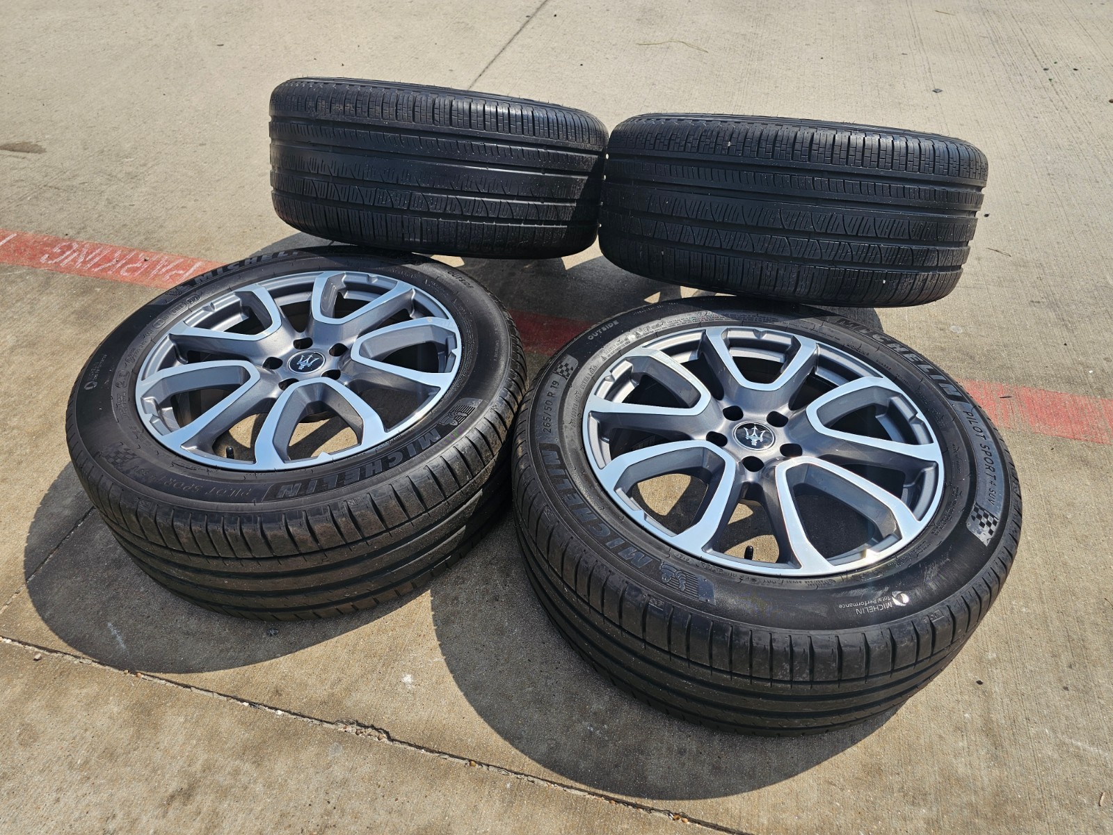19" Maserati Levante OEM wheels rims tires