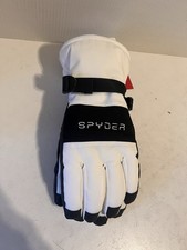 SPYDER 79 NEW Insulated Winter Ski Gloves Women  s Large White Water Resistant
