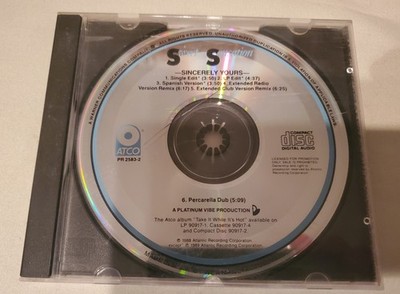 VERY RARE SWEET SENSATION  / SINCERELY YOURS  CD SINGLE FREESTYLE