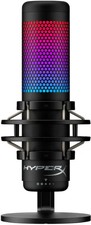 HyperX QuadCast S USB Condenser Microphone RGB Lighting for PC, PS4, PS5 Black
