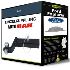 Starre Anhängerkupplung für FORD Explorer 09.1994-04.2003 Auto Hak NEU AHK