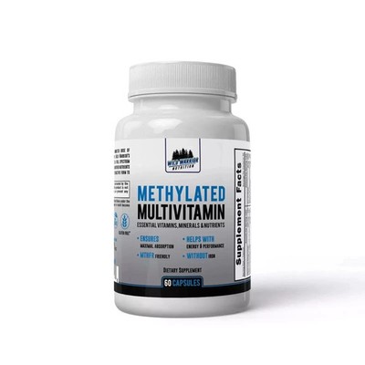 Methylated Multivitamin for Adults - Without Iron + Active B12, FS! - Pack of 3