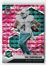 TUA TAGOVAILOA #122 2021 PANINI MOSAIC DOLPHINS CAMO PINK