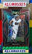Jordan Davis - 2024 Select Concourse #72 - Maroon Prizm 107/149 - Eagles