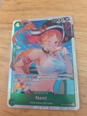 Nami OP14-031 The Azure Sea's Seven Foil