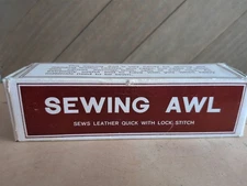 Vintage Sewing Awl Model No. 1331 Leather Tool The Handy Sewing Awl