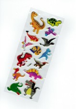 NEW Fun Scrapbooking Stickers Planner Decor DIY Cute Baby Dinousar Stickers
