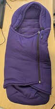 iCandy Raspberry Luxus Fußsack / Kuschelige Zehen & Sitzeinlage - Lila