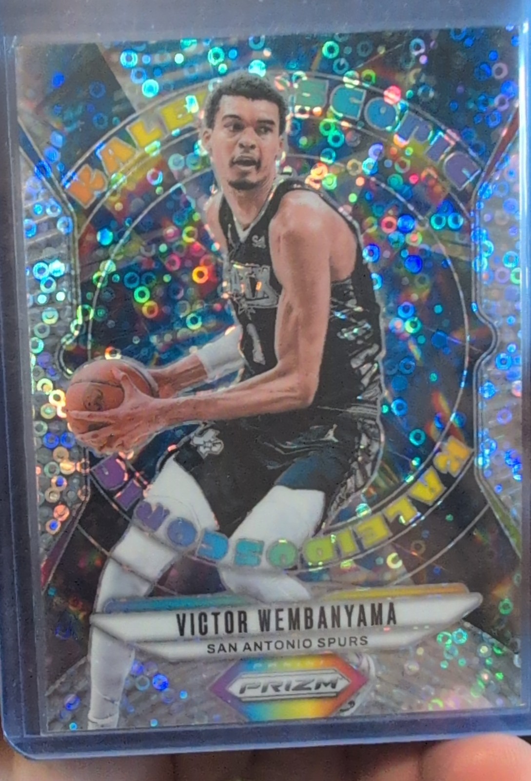 2024-25 Panini Prizm - Kaleidoscopic Victor Wembanyama #20 Fast Break Prizm