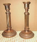 Pair of decorative candlesticks' - Germany late '800