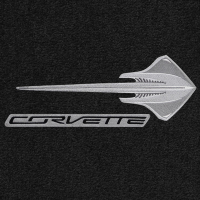 Lloyd Mats Ultimat Ebony 3PC Floor Mats For Corvette Coupe 2014-2018