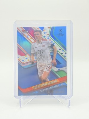 2024-25 Topps Finest UCC #104 Joao Palhinha Sky Blue Refractor /275